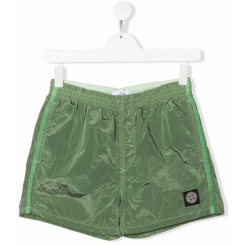 22SS 키즈 로고 스윔 숏팬츠 7616B0213 V0051 - Stone Island