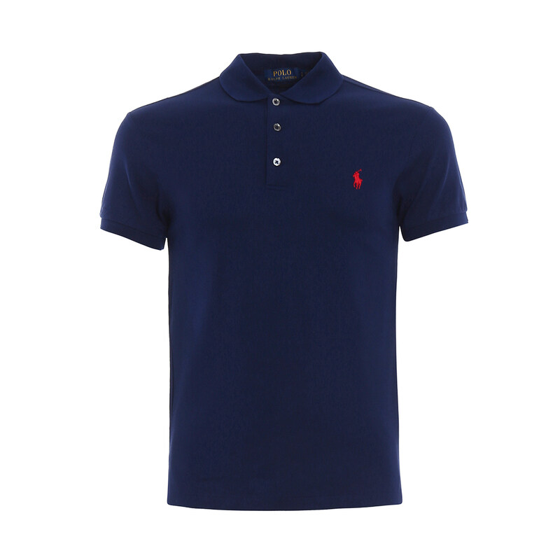 24SS 레드 포니 슬림핏 카라 티셔츠 710541705 009 - Polo Ralph Lauren