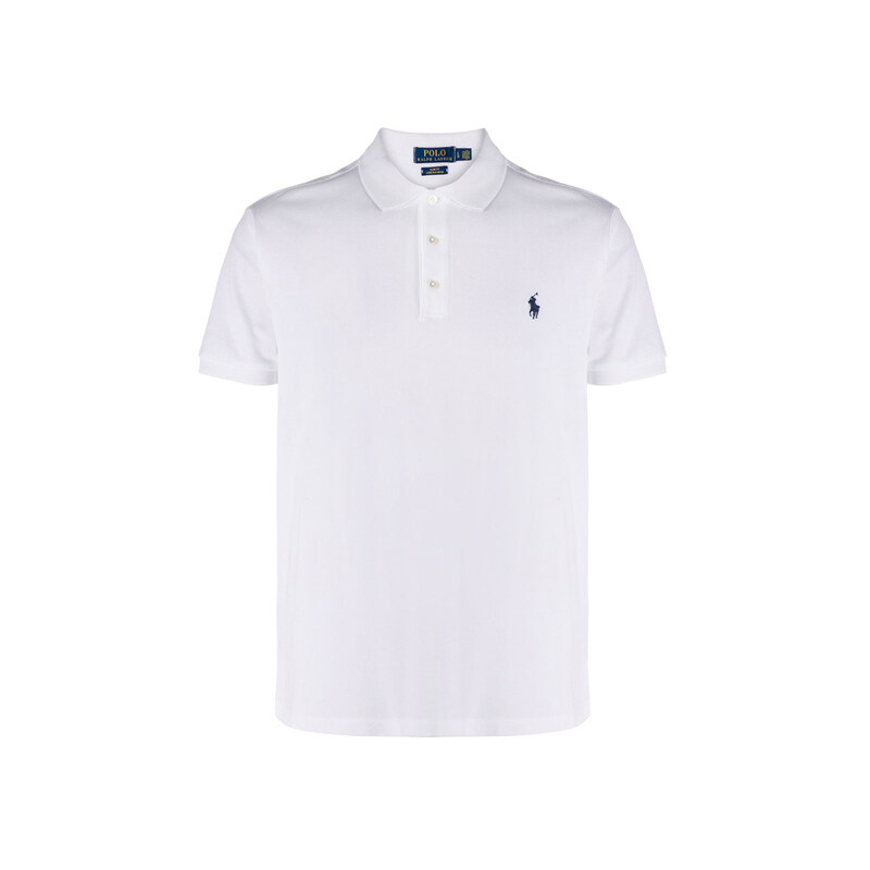 24SS 블루 포니 슬림핏 카라티 화이트 710541705 008 - Polo Ralph Lauren