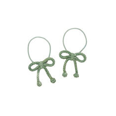 25SS 키즈 팝콘 보우 헤어 타이 그린 K1044S25 342 썸네일 1