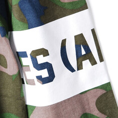 12주년 완장 프린팅 롱슬리브 티셔츠 LA04TML8100CAMO 썸네일 3