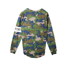 12주년 완장 프린팅 롱슬리브 티셔츠 LA04TML8100CAMO 썸네일 2