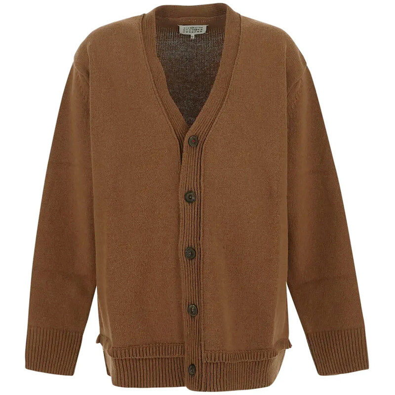 25SS 백 스티치 엘보 가디건 SI1GP0003 S18064 133F - Maison Margiela