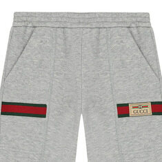 25SS 키즈 여성 조거 팬츠 그레이 653667 XJDKA 1049 썸네일 3