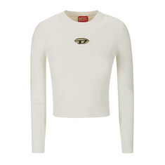 24SS M-VALARY 컷아웃 로고 니트 A12397 0DLAX 129 썸네일 1