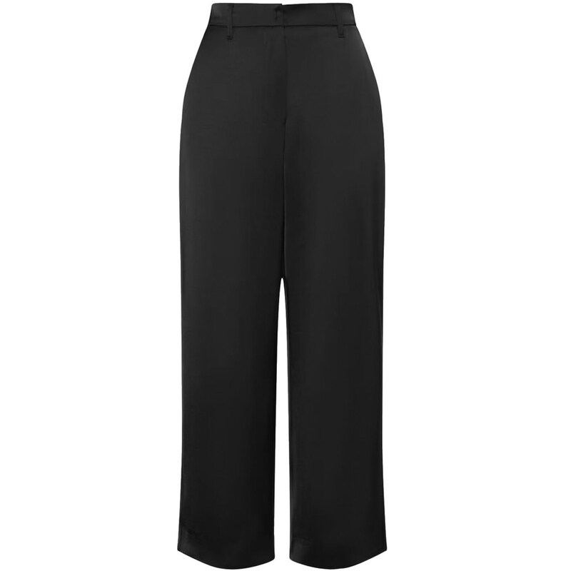 23FW 몬자 새틴 레이온 팬츠 블랙 2391360539 006 - Max Mara