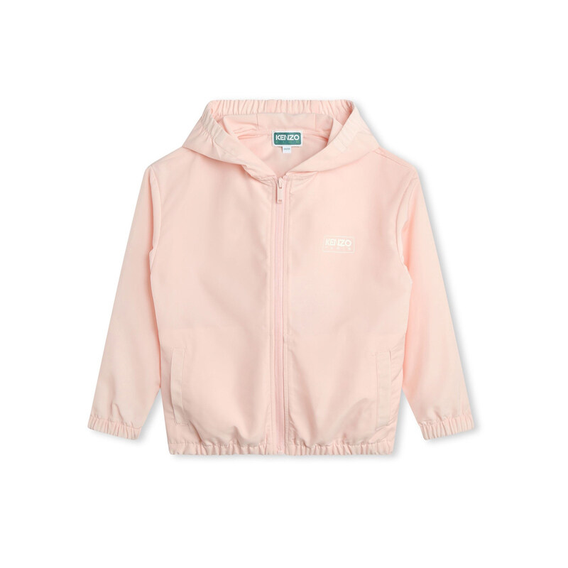 24SS 키즈 여성 로고 프린트 후드 자켓 K60361 46T - Kenzo