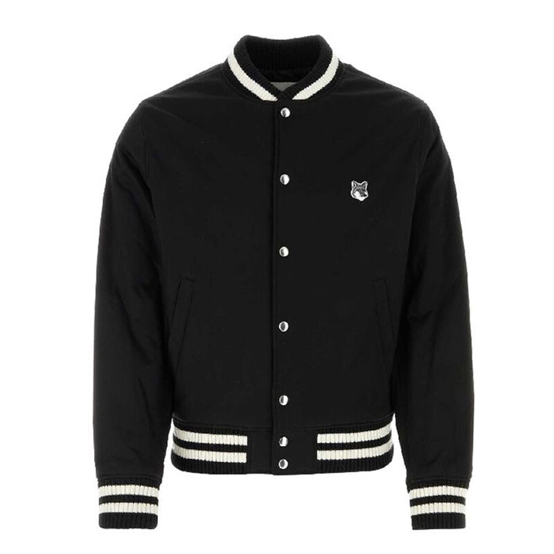 24SS 폭스 헤드 패치 봄버 자켓 LM02233WW0093 P199 - Maison Kitsune
