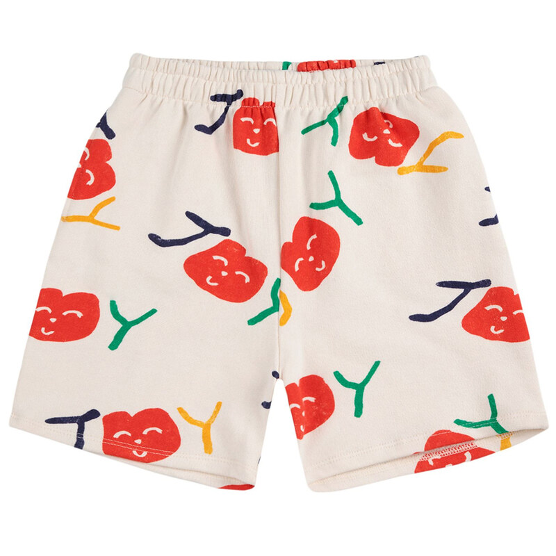 25SS 키즈 스마일링 버뮤다 팬츠 B125AC056 199 - Bobo Choses