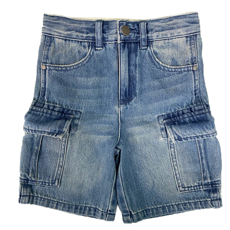 25SS 키즈 카고 숏팬츠 TW6Q6 Z0746 685 - Stella McCartney