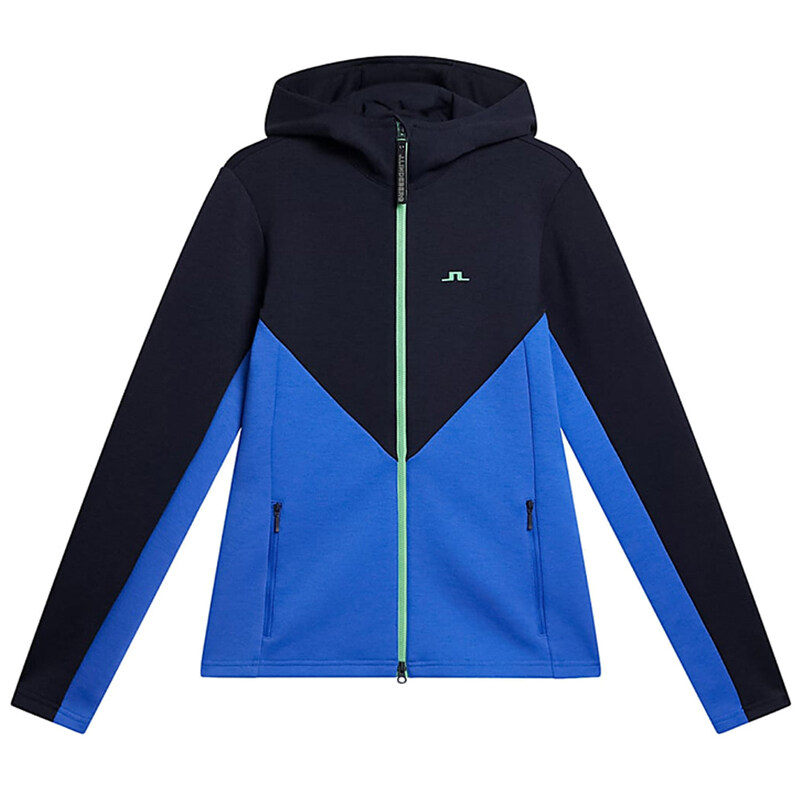 23FW 크리스탈 CRYSTAL 로고 후드집업 AWJS08988 O245 - J.Lindeberg