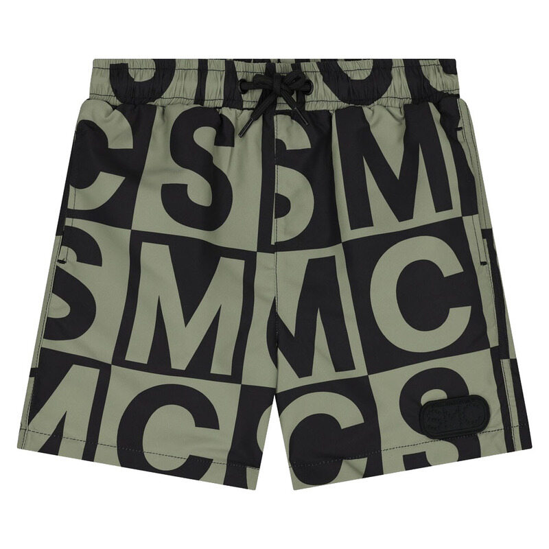 24FW 키즈 로고 패치 밴딩 팬츠 TVCP09 Z2138 727NE - Stella McCartney