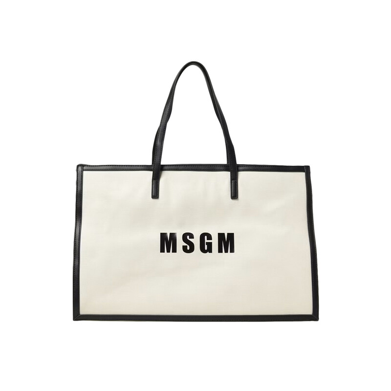 24SS 키즈 로고 프린트 토트백 S4MSJGBA048 01203 - MSGM