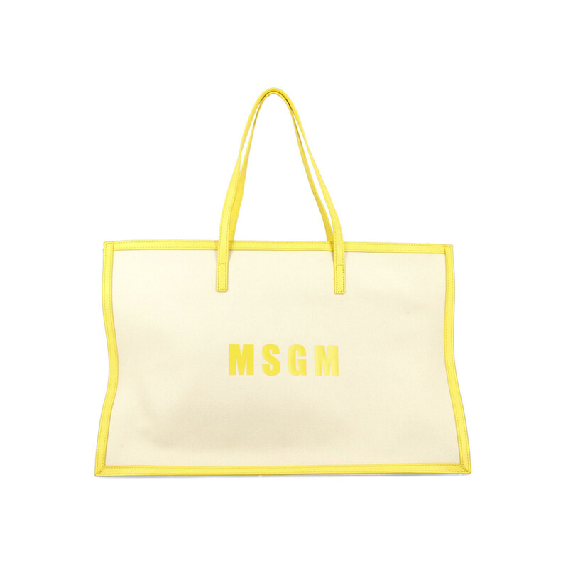 24SS 키즈 로고 프린트 토트백 S4MSJGBA048 01204 - MSGM