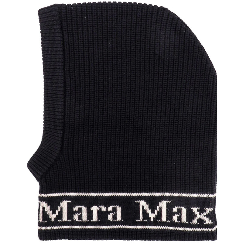 23FW 공 GONG 울 발라클라바 블랙 2345761133 008 - Max Mara