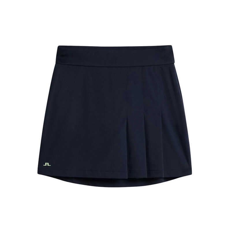 24SS 테아 THEA 로고 스커트 네이비 GWSD09351 6855 - J.Lindeberg