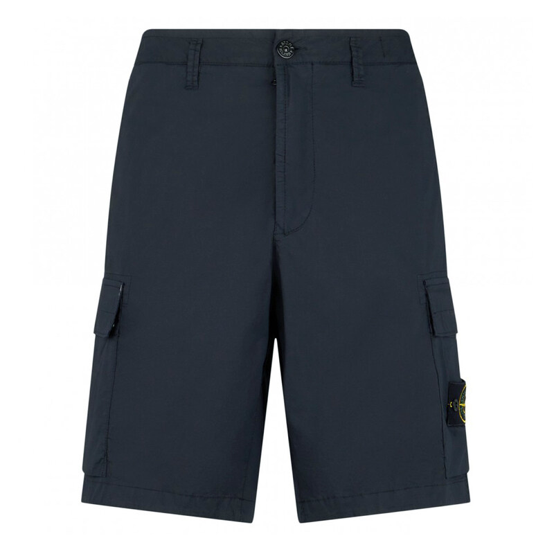 23FW 와펜 패치 카고 팬츠 네이비 1015L0803 A0020 - Stone Island