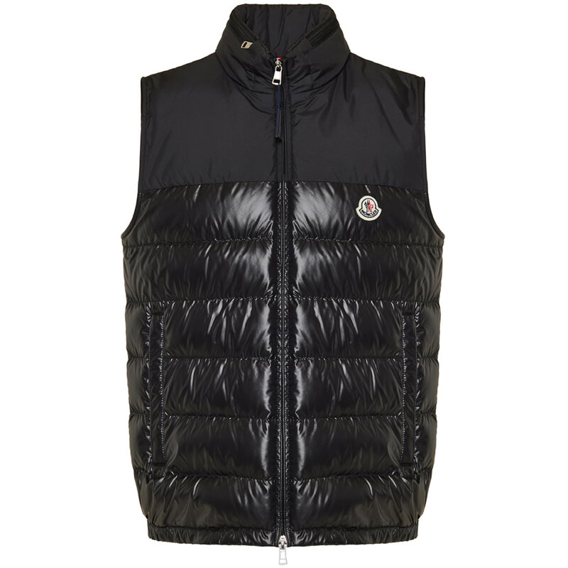 24SS CERCES 로고 패딩조끼 블랙 1A000 58 595ZJ 999 - Moncler