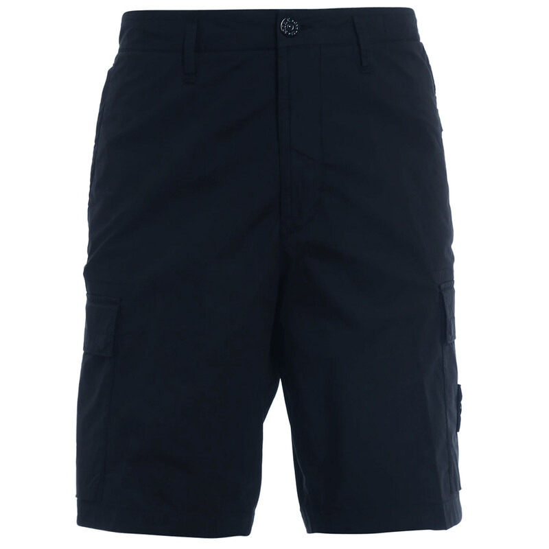 13주년 와펜 패치 버뮤다 카고팬츠 7615L0803 V0020 - Stone Island