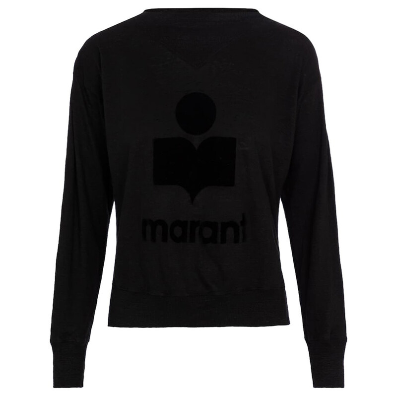 23FW 킬센 KILSEN 린넨 니트 TS0002FA A1N09E 01BK - Isabel Marant
