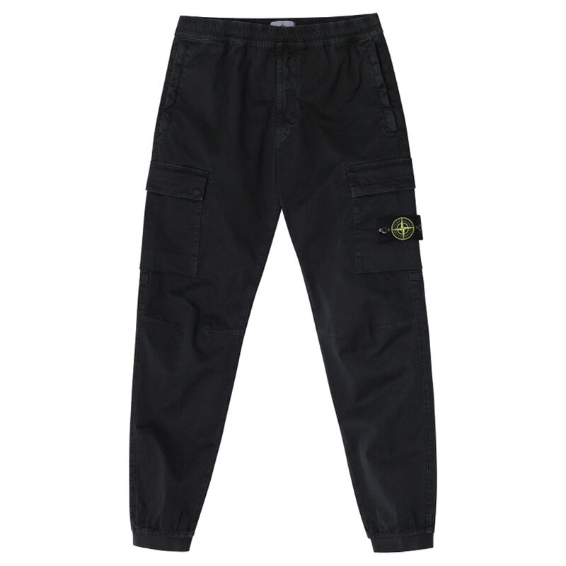 24FW 와펜 패치 카고 밴딩 조거 팬츠 8115313L1 A0129 - Stone Island