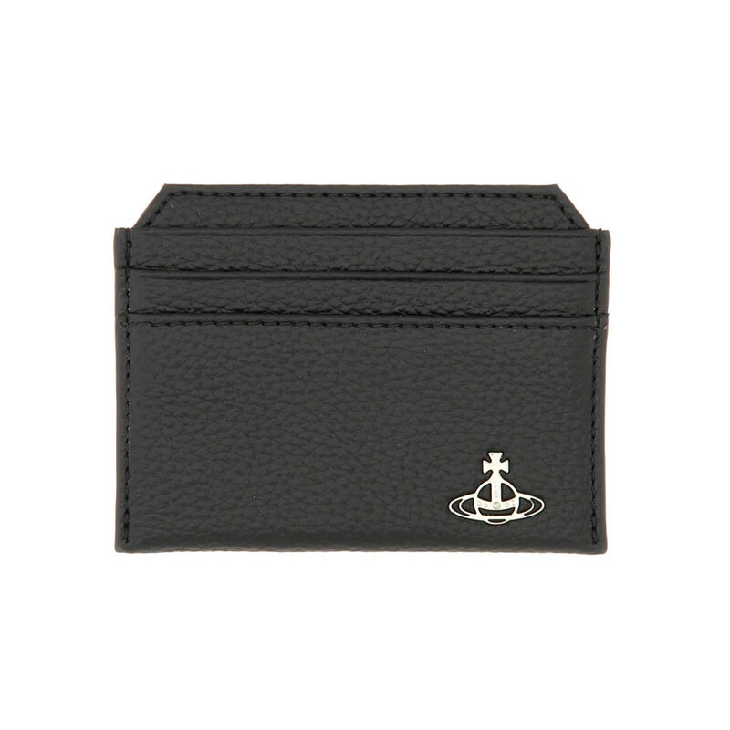 24FW ORB 로고 카드지갑 블랙 5403000BU S000D N403 - Vivienne Westwood