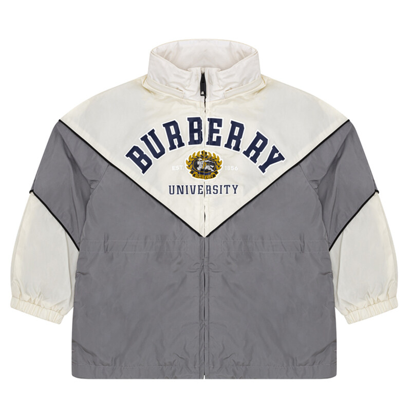 23FW 키즈 여성 로고 프린팅 윈드브레이커 8069461 - Burberry