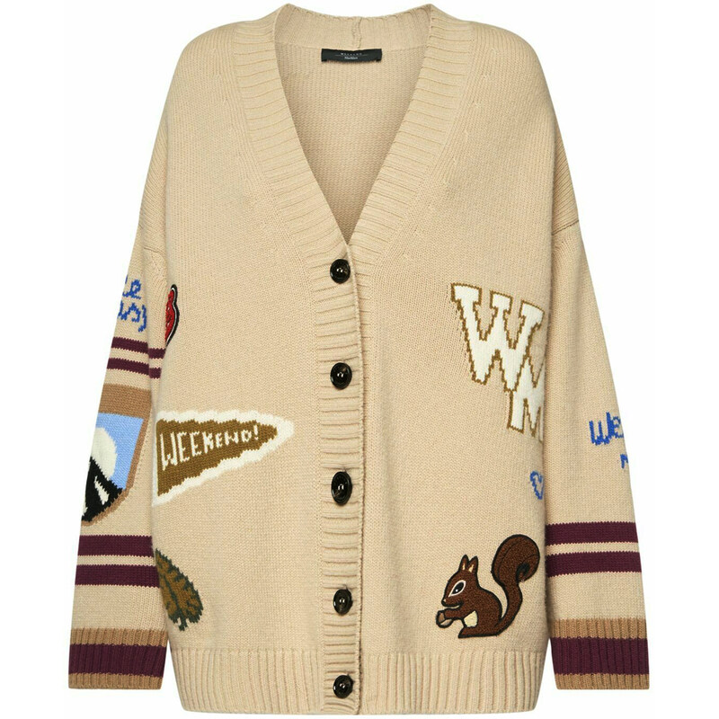 24FW 카이로 브이넥 가디건 베이지 2425346052 001 - Max Mara