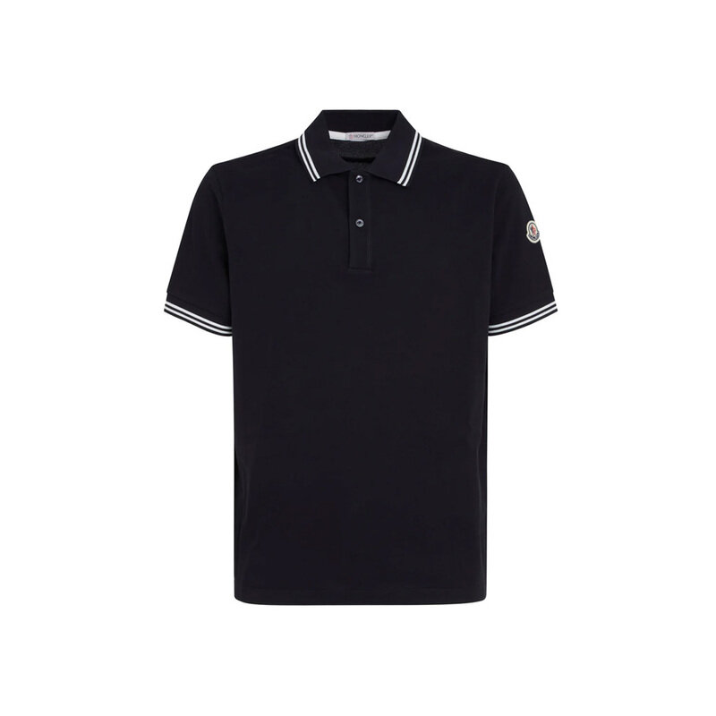 25SS 로고 패치 폴로 티셔츠 8A000 07 89A16 77X - Moncler