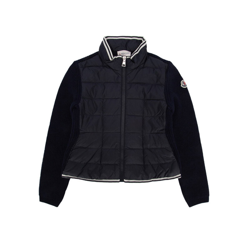 24SS 키즈 여성 로고 니트 자켓 9B000 06 M1241 750 - Moncler