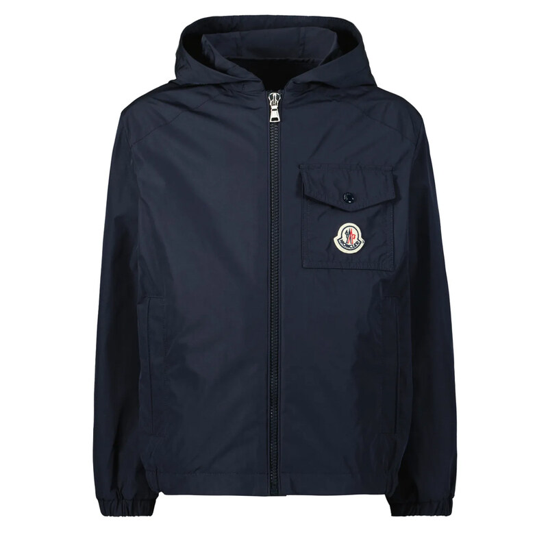 24SS 키즈 여성 EBO 로고 후드 자켓 1A000 89 54A91 74S - Moncler