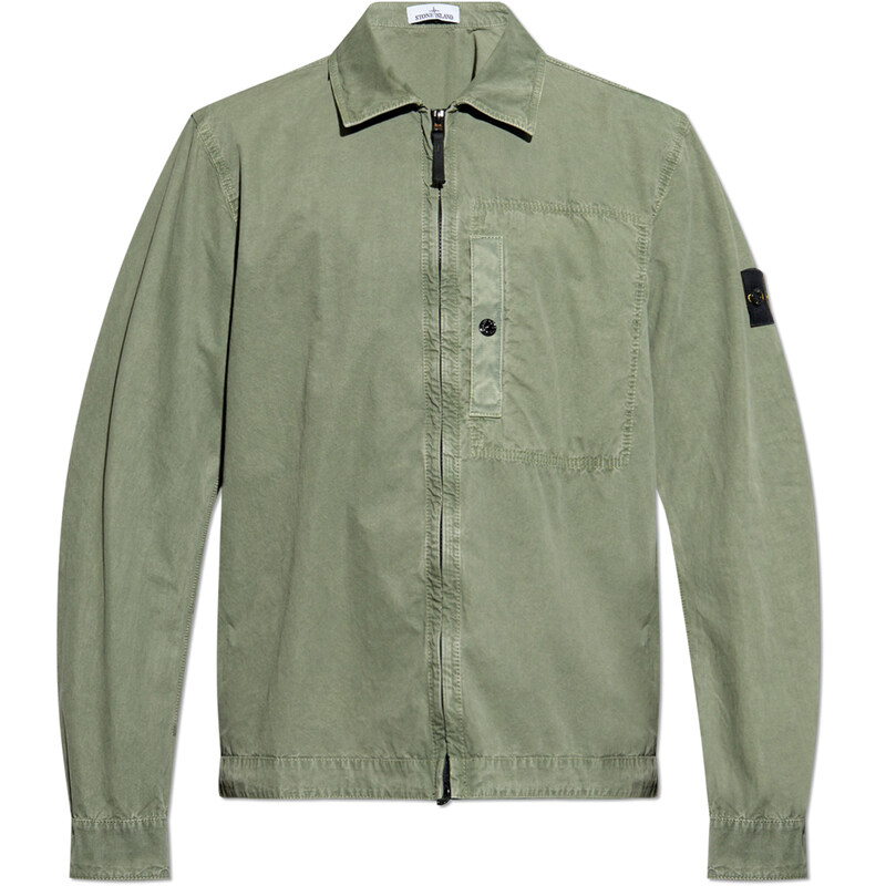 25SS 와펜 오버셔츠 자켓 K1S15 1200032 S00WN V0159 - Stone Island