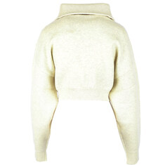 24FW OXANE 로고자수 크롭 집업 CA0004FA A3L75E 02LY 썸네일 2