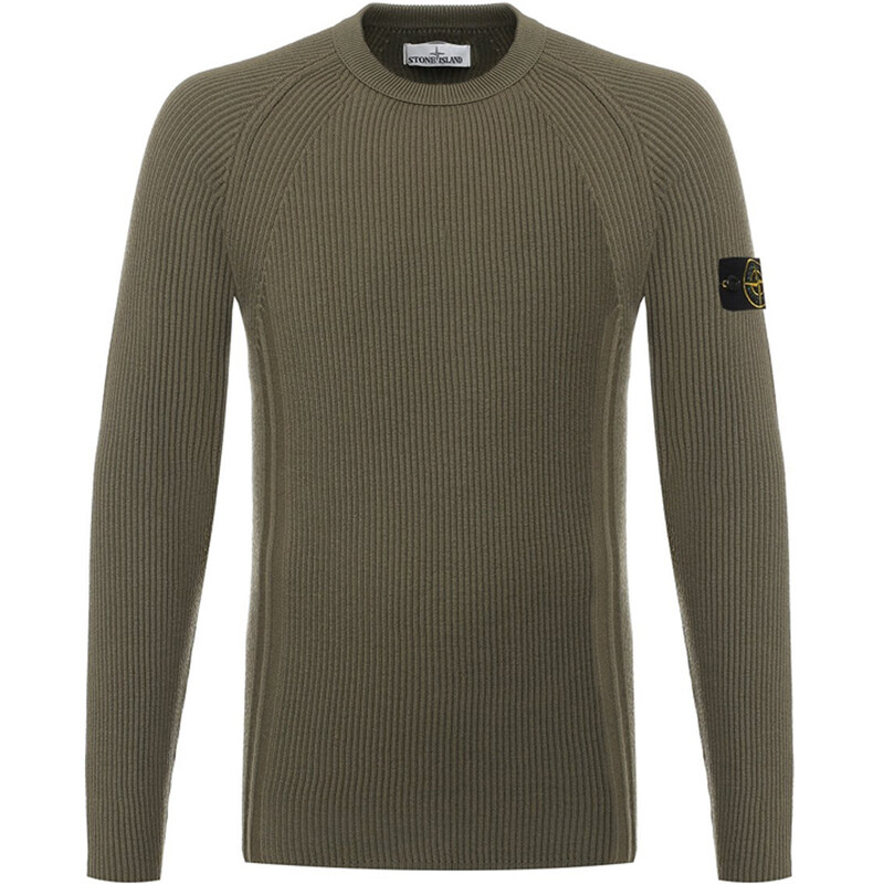 11주년 와펜 롱슬리브 풀오버 니트 7115516C2 V0058 - Stone Island