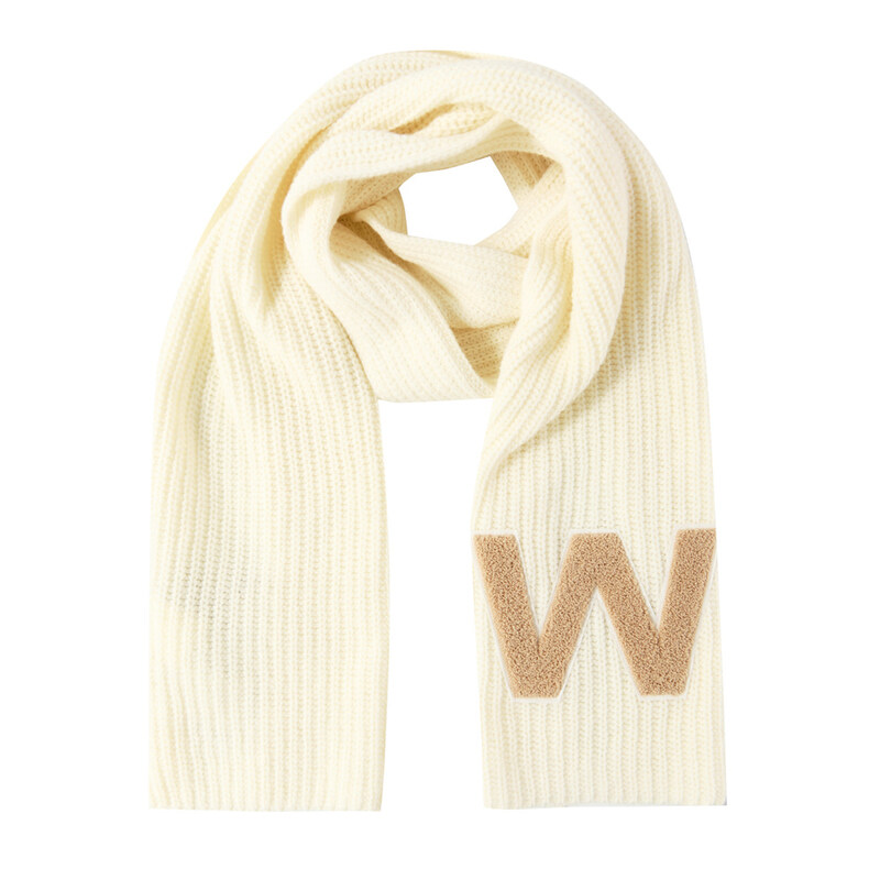 23FW BARDIES 시어링 로고 머플러 2357460434 001 - Max Mara