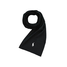 24FW 화이트 포니 자수 머플러 블랙 710886139 005 썸네일 1