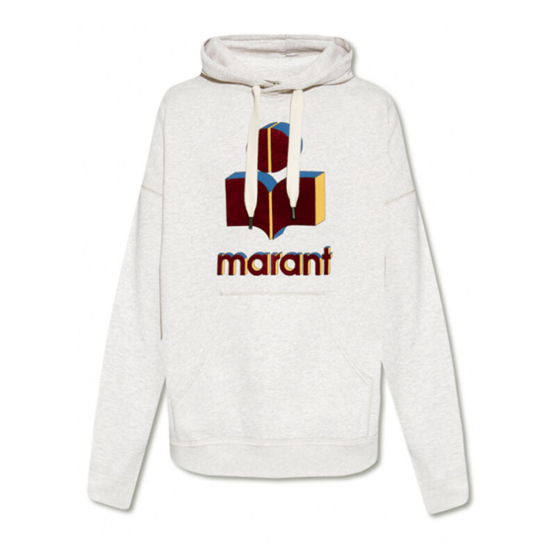 13주년 마일리 로고 기모 후드티 SW0055 22P039H 23EC - Isabel Marant