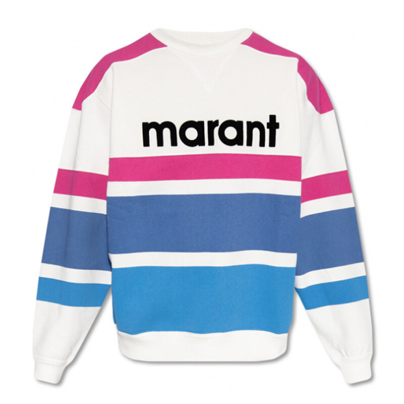 13주년 MEYOAN 기모 맨투맨 블루 SW0329 22P043H 30BU - Isabel Marant
