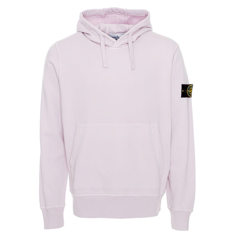 13주년 와펜 패치 후드티 라벤더 761564151 V0086 - Stone Island