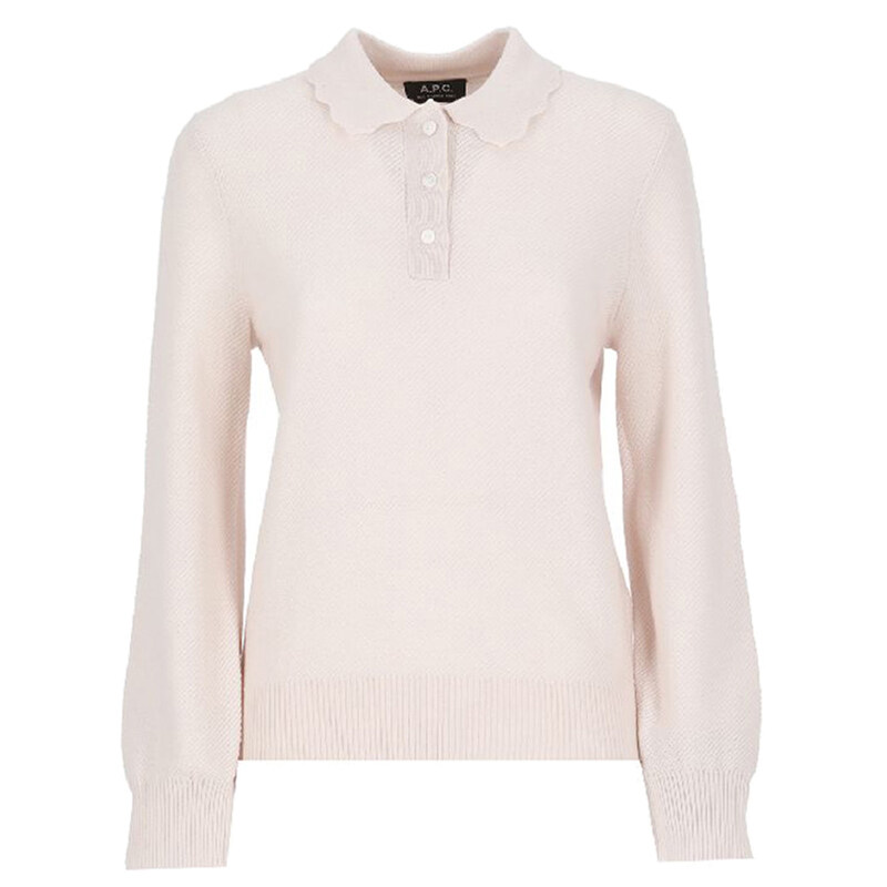 23FW 올리비아 OLIVIA 카라 울 니트 WVBBO F23173 AAC - A.P.C.