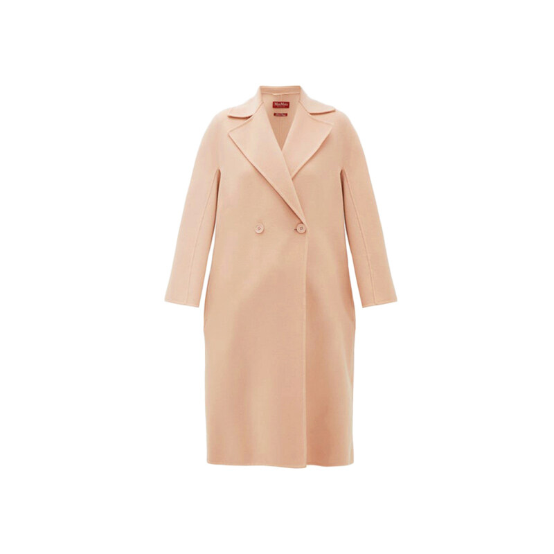 11주년 오드 더블 울 블렌드 코트 누드 60110807 018 - Max Mara