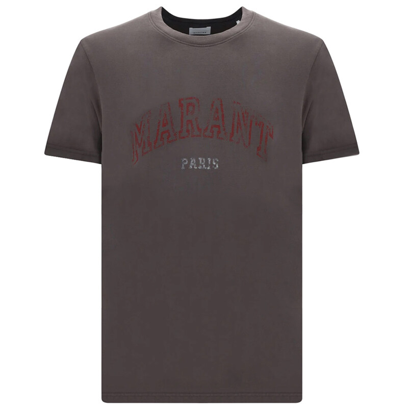 23SS 오노레 로고 티셔츠 TS0052HA A1N61H 02FK - Isabel Marant