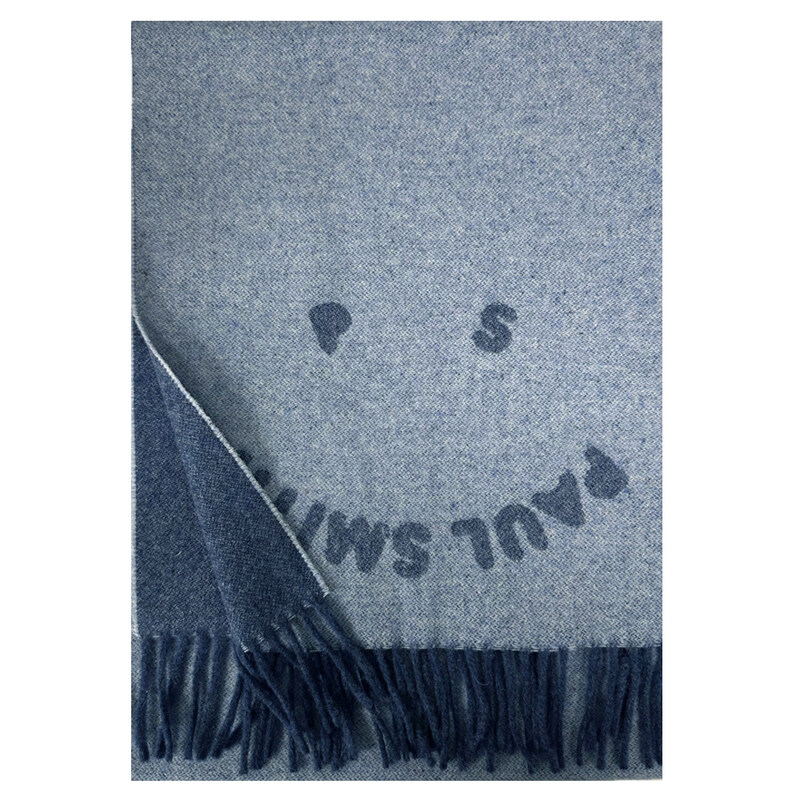 24SS 해피 페이스 로고 울 머플러 M2A 150T M775 43 - Paul Smith