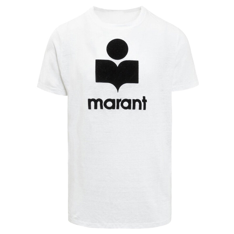 24SS 카르만 KARMAN 린넨티셔츠 TS0045HA B1N22H 20WH - Isabel Marant