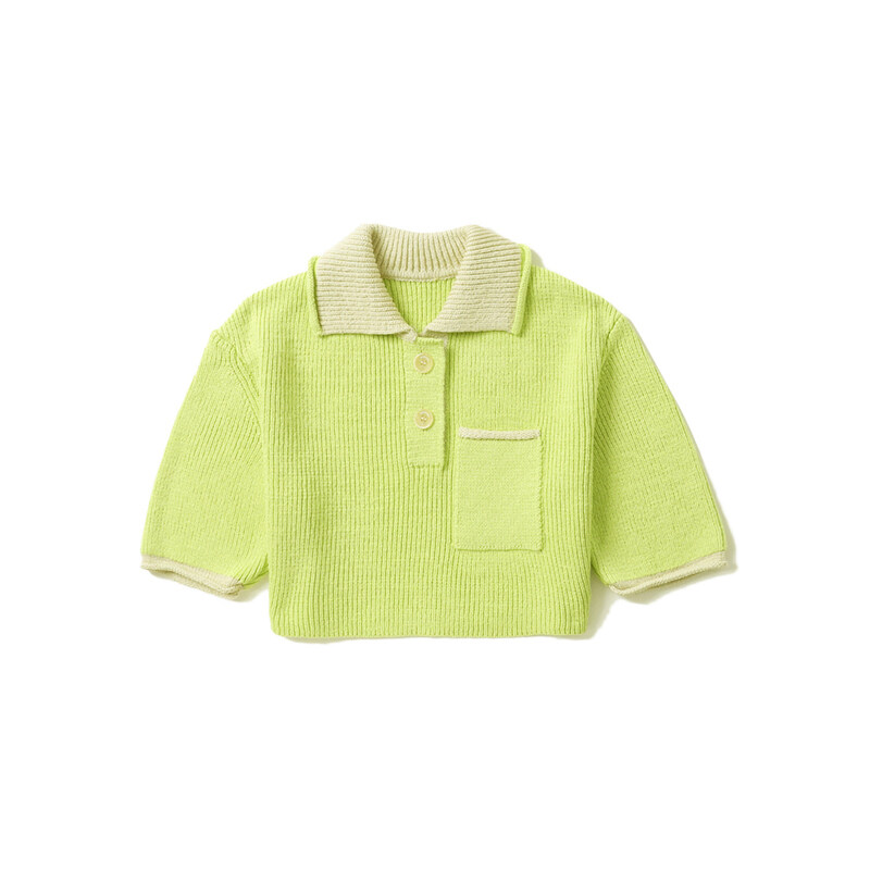 24SS 르 폴로 마이어 아르코 니트 231KN188 2296 510 - Jacquemus