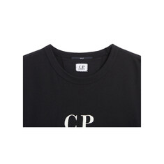 24SS 로고 자수 티셔츠 블랙 16CMTS231A 005697G 999 썸네일 3