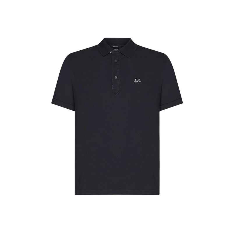 24SS 로고 자수 폴로 티셔츠 16CMPL216A 006057O 888 - CP company
