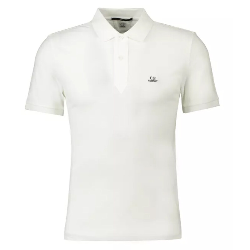 24SS 로고 자수 폴로 티셔츠 16CMPL216A 006057O 103 - CP company