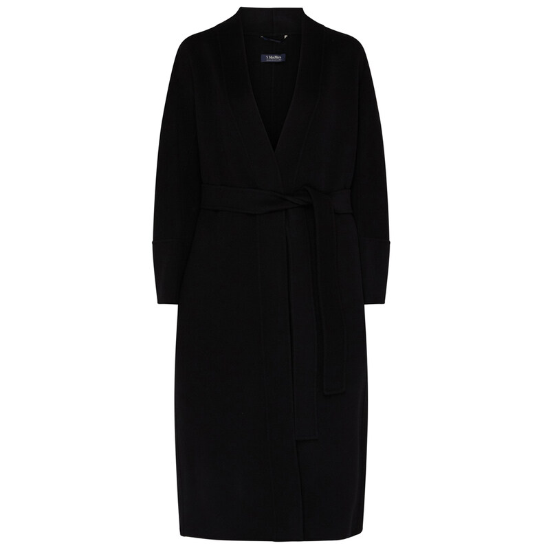 23FW 칼라 CALLA 벨티드 울 코트 블랙 2390160839 013 - Max Mara