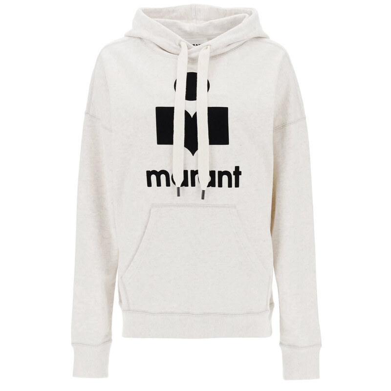 13주년 MANSEL 로고 기모 후드티 SW0031 00M017E 23EC - Isabel Marant